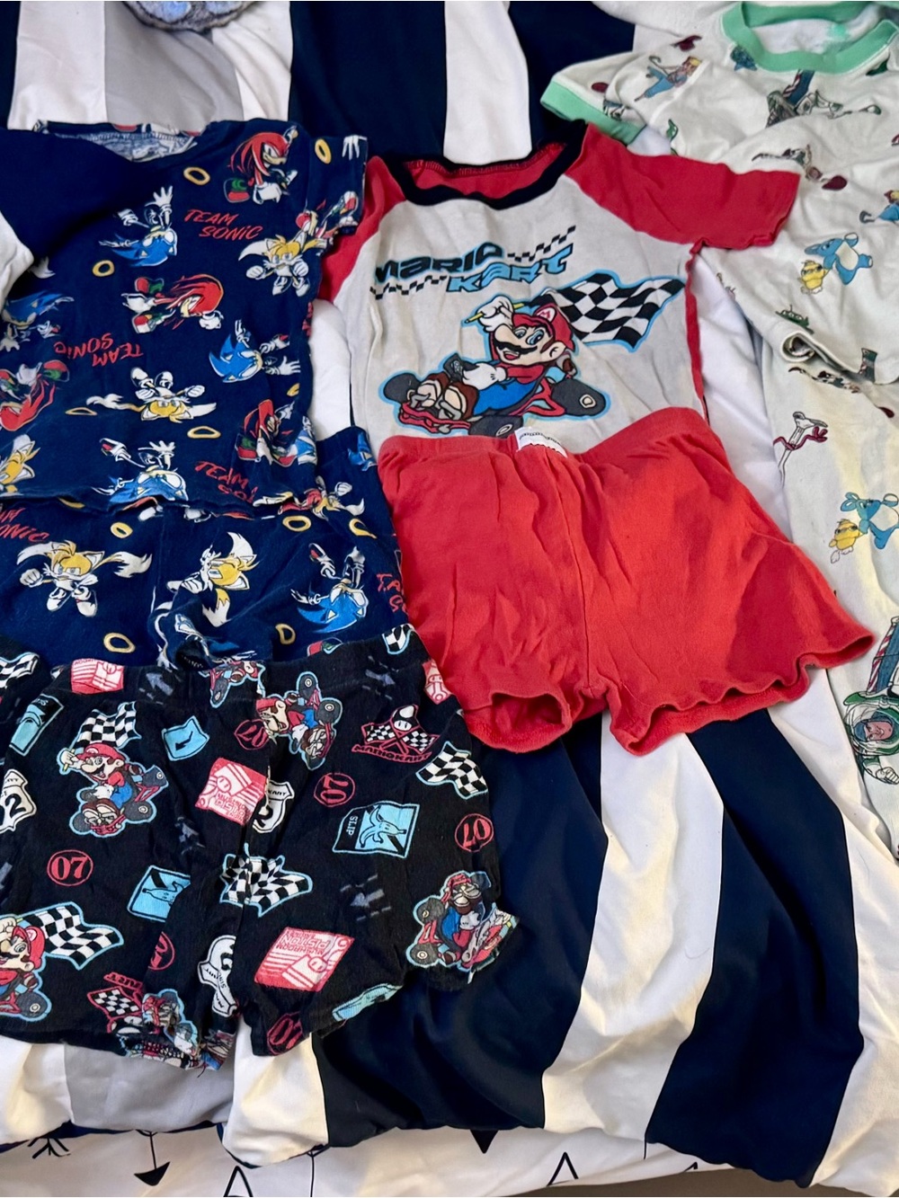 Boys Size 8 Pajama Lot